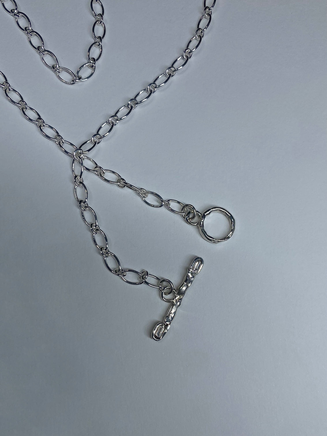 Molten Spiral Toggle Chain