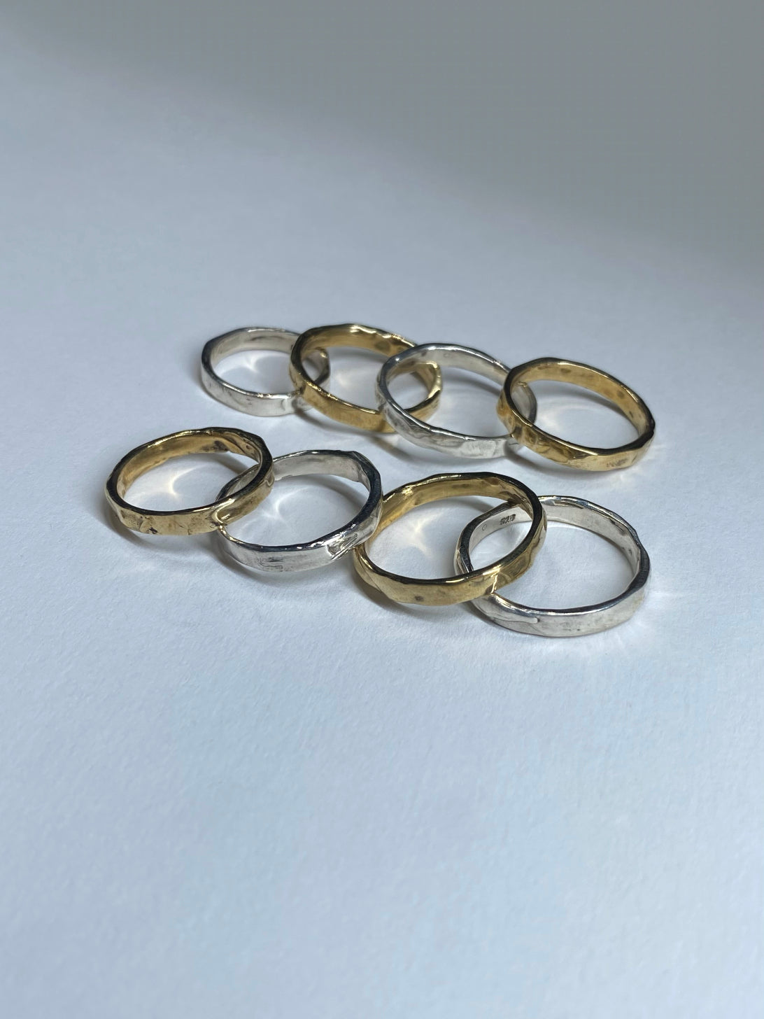 Thin Molten Band Ring