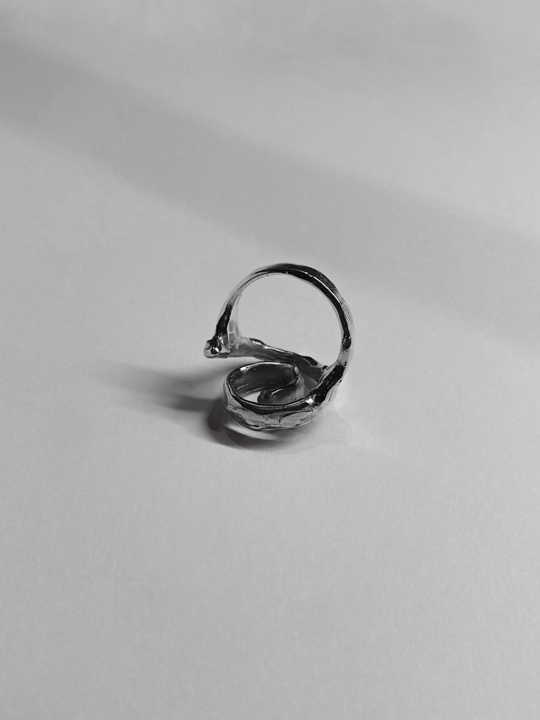 Large Spiral Ring